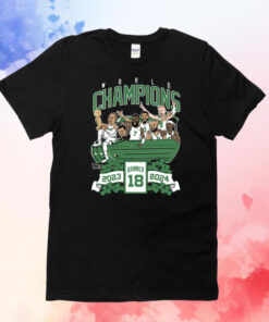 Boston Champions Banner 18 Duckboat Tee Shirt