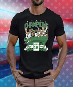 Boston Champions Banner 18 Duckboat Tee Shirt
