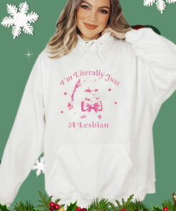 Cat I’m literally just a lesbian T-Shirt