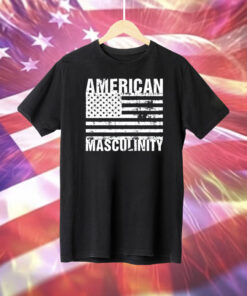 James Lindsay American Masculinity Usa Flag T-Shirt