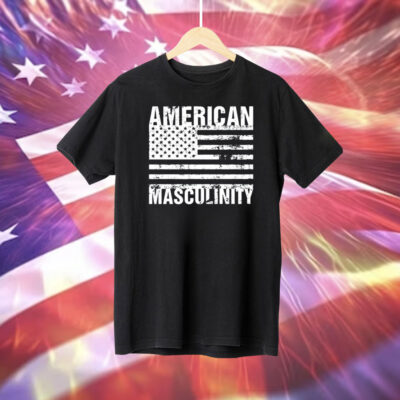 James Lindsay American Masculinity Usa Flag T-Shirt