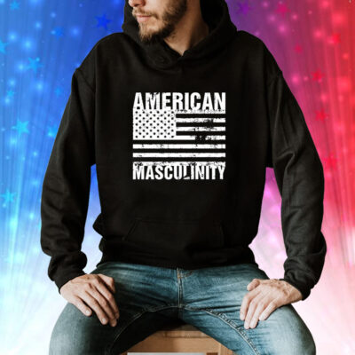 James Lindsay American Masculinity Usa Flag T-Shirt