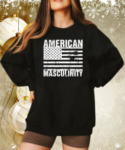 James Lindsay American Masculinity Usa Flag T-Shirt