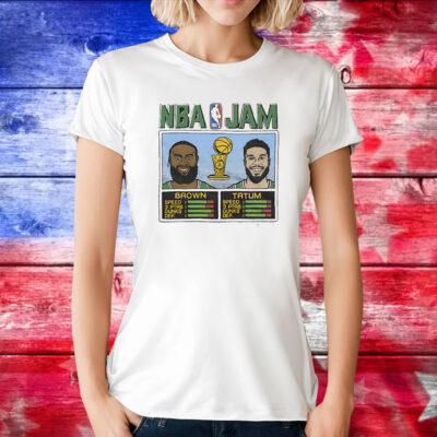 Jayson Tatum & Jaylen Brown Boston Celtics 2024 Nba Finals Champions Nba Tee Shirt