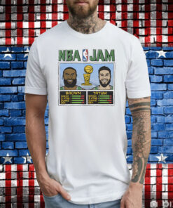 Jayson Tatum & Jaylen Brown Boston Celtics 2024 Nba Finals Champions Nba Tee Shirt