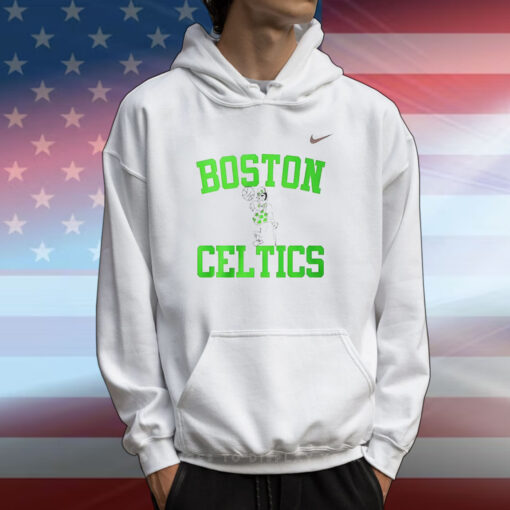 Jayson Tatum wearing Kobe Bryant Boston Celtics workout T-Shirt