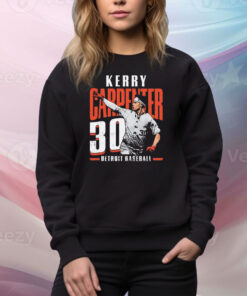 Kerry Carpenter Detroit Player Name Tee Shirt