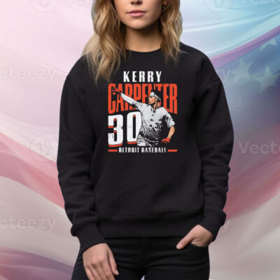 Kerry Carpenter Detroit Player Name Tee Shirt