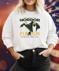 Middle Earth’s Annual Mordor Fun Run One Does Not Simply Walk T-Shirt
