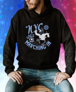 New York City Fc Nyc Goes Marching In T-Shirt