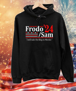 Official Frodo And Sam 2024 I Will Take The Ring To Mordor Viggo Mortensen T-Shirt