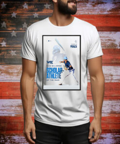 Official Mike Gilleran Scholar-Athlete Of The Year Congrats Angelo Peraza poster Tee Shirt