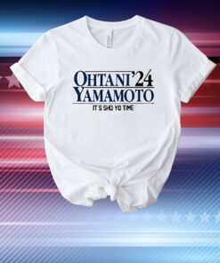 Official Ohtani-Yamamoto 2024 It's Sho-Yo Time T-Shirt