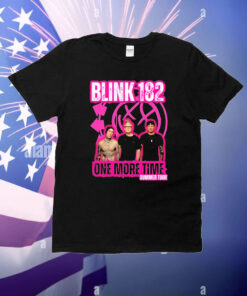 Official One More Time Blink-182 Summer Tour 2024 T-Shirt