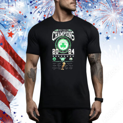 Official The Greatest NBA Final Champions 2024 Signature Boston Celtics Tee Shirt