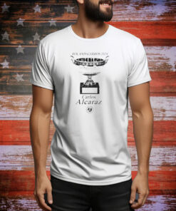 Roland-Garros 2024 Simple Messieurs Carlos Alcaraz Champions Tee Shirt