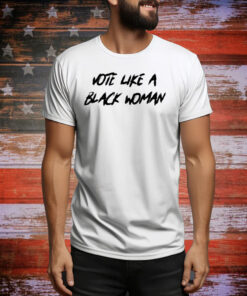 Rolandsmartin Wearing Vote Like A BlackWoman Tee Shirt