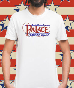 Sage Wearing The Palace Of Auburn Hills T-Shirt