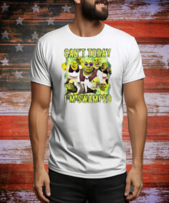 Shrek can’t today i’m swamped meme Tee Shirt