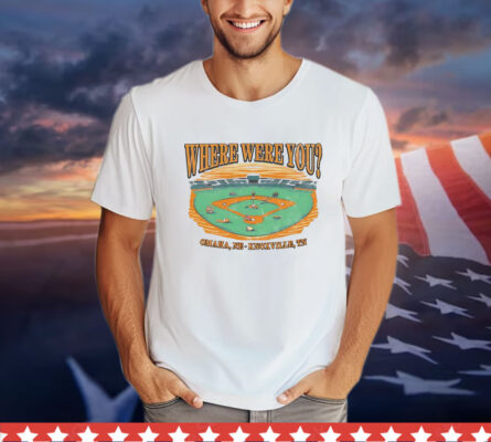 Tennessee Volunteers where were you T-Shirt