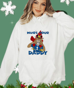 Louisville Cardinals And Kentucky Wildcats Who’s Your Daddy T-Shirt