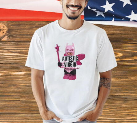 Pink Batman Virgin Autism Awareness T-Shirt