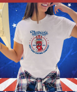 Badlands Booker Wearing 2024 Hot Dog Eating Contest T-Shirt