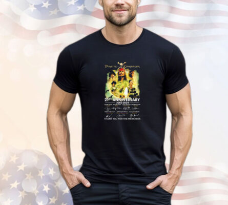 Pirates of the Caribbean 21st Anniversary Commemorative T-Shirt