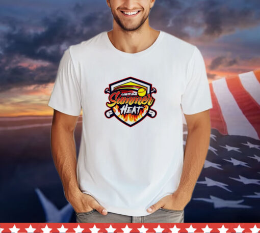 USSSA Mississippi Fast Pitch Summit Heat 2024 Logo Tee Shirt
