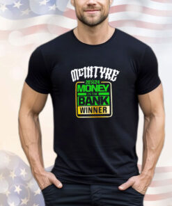 Drew McIntyre Money in the Bank 2024 Winner Tee Shirt