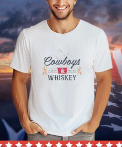 Cowboys whiskey the legend since 1873 Tee Shirt