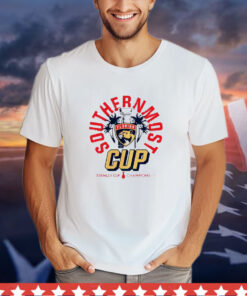 Florida Panthers Southernmost Cup Stanley Cup Champions 2024 Tee Shirt