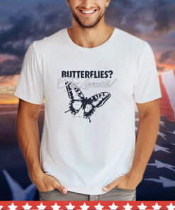 Connor Tomlinson Butterflies Try Locusts Tee Shirt