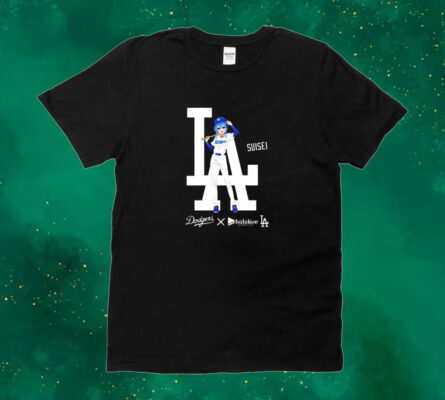 La Dodgers X Hololive Night Suisei Tee Shirt