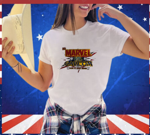 Marvel vs Capcom clash of super heroes T-Shirt