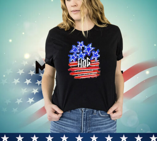 H.o.g Stars and Stripes T-Shirt