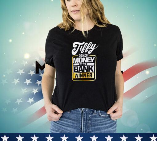 Tiffany Money in the Bank 2024 Winner Tee Shirt