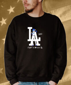 La Dodgers X Hololive Night Suisei Tee Shirt