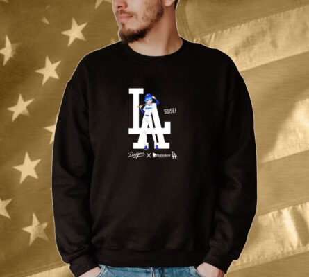 La Dodgers X Hololive Night Suisei Tee Shirt