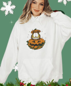 garfield Pumpkin Kitty Cat Halloween Shirt