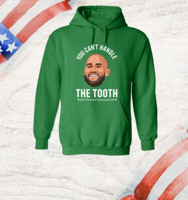 Derrick White You Can’t Handle The Tooth 2024 Championchip T-Shirt