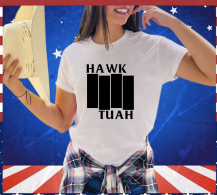 Hawk Tuah Black Flag T-Shirt