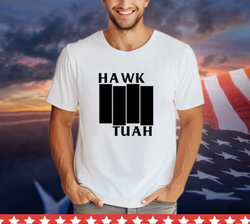 Hawk Tuah Black Flag T-Shirt