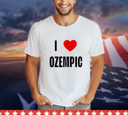 Introducing the Kimbino I Love Ozempic T-Shirt