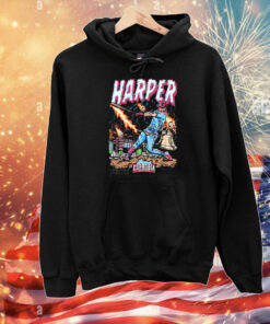 Official Bryce Harper Philadelphia Phillies Planet Euphoria Artwork 2024 T-Shirt