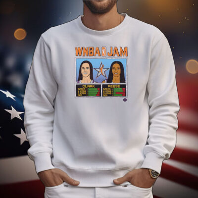 Wnba All-Star Jam Clark And Reese 2024 T-Shirt