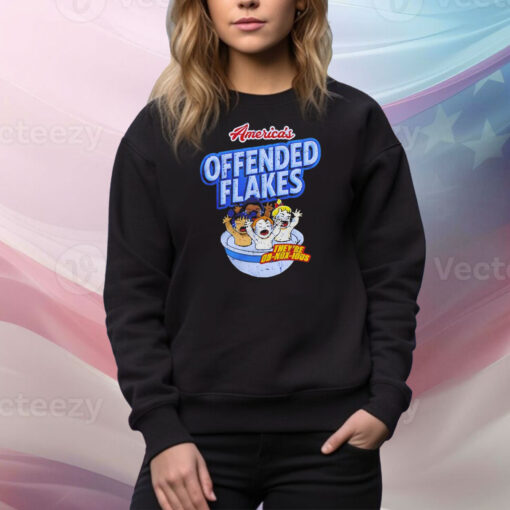 America’s Offended Flakes They’re Ob Nox Ious Tee Shirt