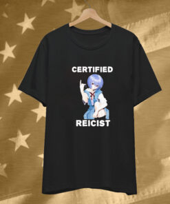 Ayanami Rei Gun Certified Reicist Tee Shirt