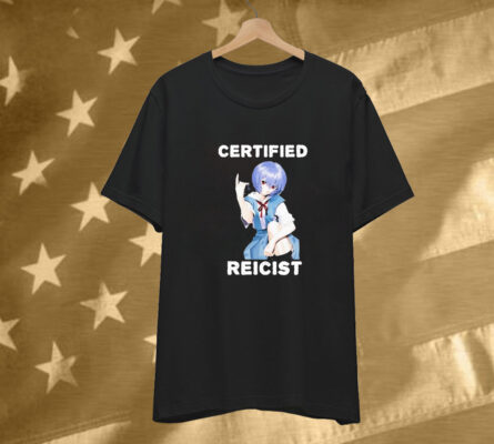 Ayanami Rei Gun Certified Reicist Tee Shirt