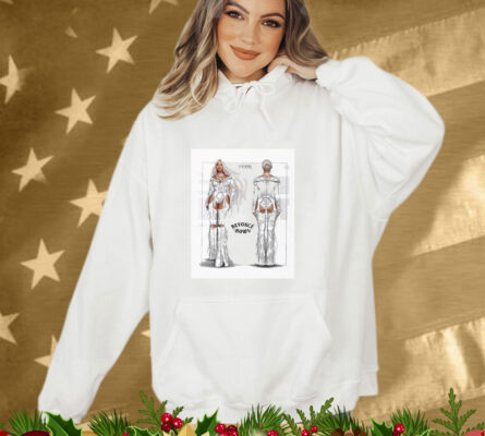Beyonce Bowl Sketches Day Halftime Show Look On Netflix T-Shirt